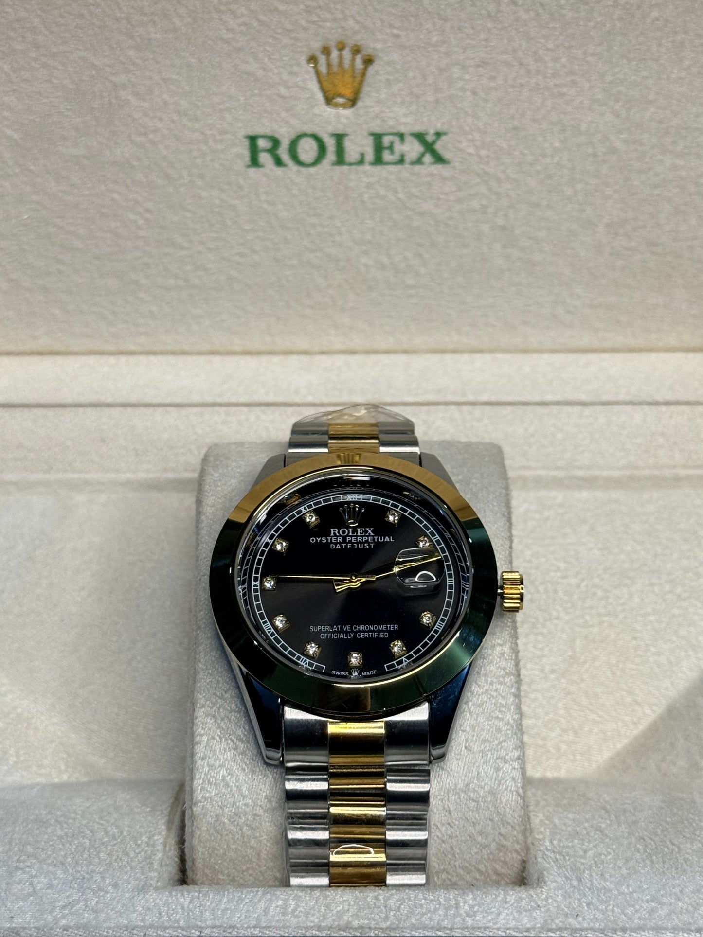 Rolex Datejust Inspired Watch – Two-Tone Steel & Gold
