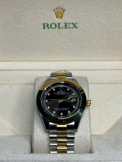 Rolex Datejust Inspired Watch – Two-Tone Steel & Gold