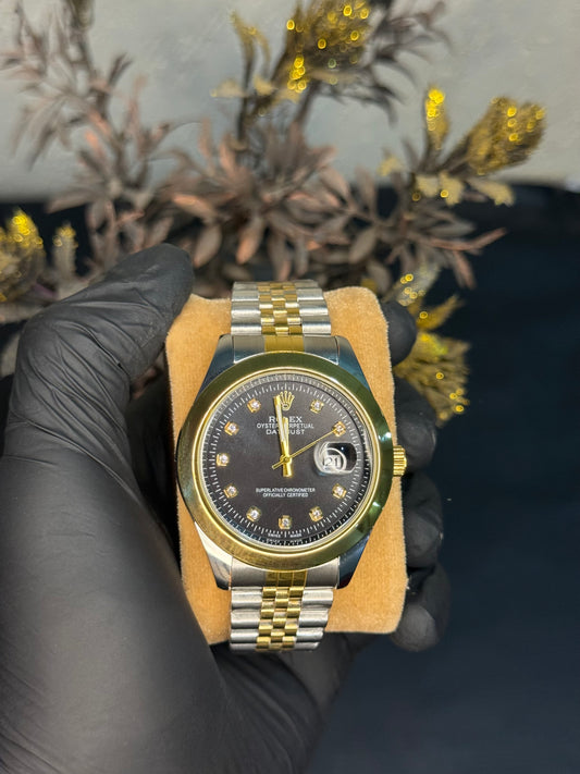 Two-Tone Semi-Automatic Watch