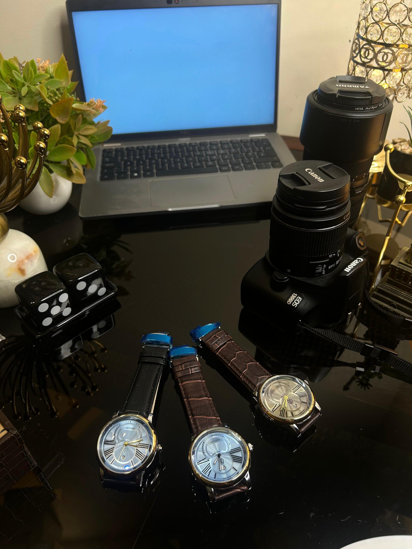 Cartier Ballon Bleu Quartz Watch – Luxury Leather Strap Edition