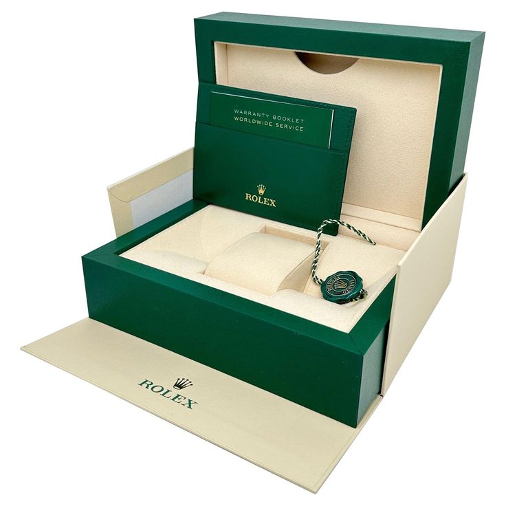 Rolex Original Box Set with Warranty Card & Accessories