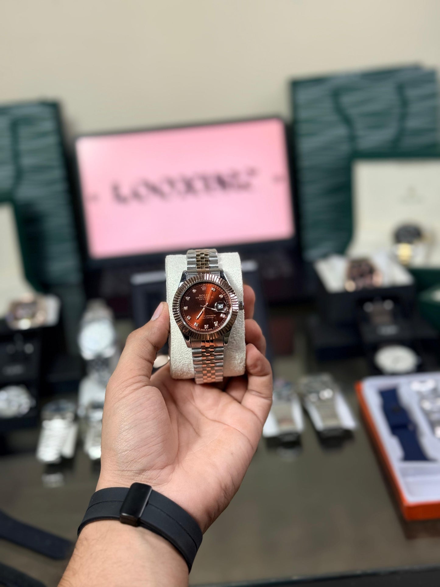 Rolex Datejust Inspired Watch – Two-Tone Steel & Gold